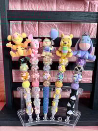Image 4 of Winnie the Pooh & Friends Bling Beaded Pens ✨🍯