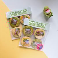 Image 4 of Snacks Fridge Magnet Pack | Pink Purple Green Blue