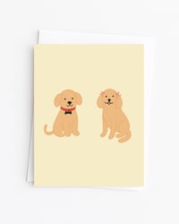 Golden Retriever Card