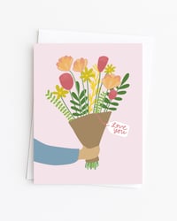 Floral Bouquet Card