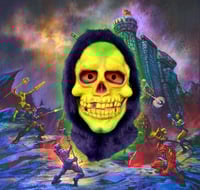 Image 5 of 1980’s Skeletor Hooded Latex Mask 