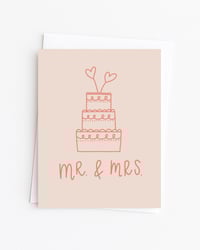 Mr. & Mrs. Pink Card