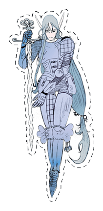 Image of Elf Knight Sticker 