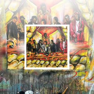 THE LAST SUPPER PRINT - 16x16"