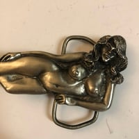 Image 1 of 1979 Capt hawks Sky patrol lady belt buckle 