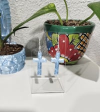 Image 1 of Cross 3D Earrings 