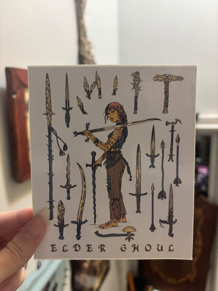 Image of Elder Ghoul Weapons sticker