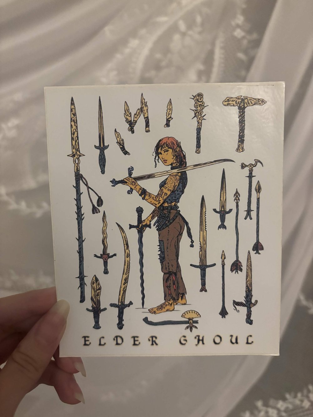 Image of Elder Ghoul Weapons sticker