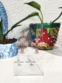 Ornate Cross Earrings 