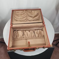 Image 3 of Samsonite Vintage Suitcase, Tapered Profile With Working Key, #991
