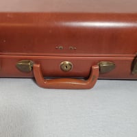 Image 9 of Samsonite Vintage Suitcase, Tapered Profile With Working Key, #991