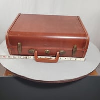 Image 4 of Samsonite Vintage Suitcase, Tapered Profile With Working Key, #991