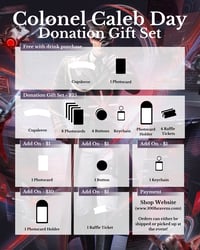 colonel caleb day donation gift set