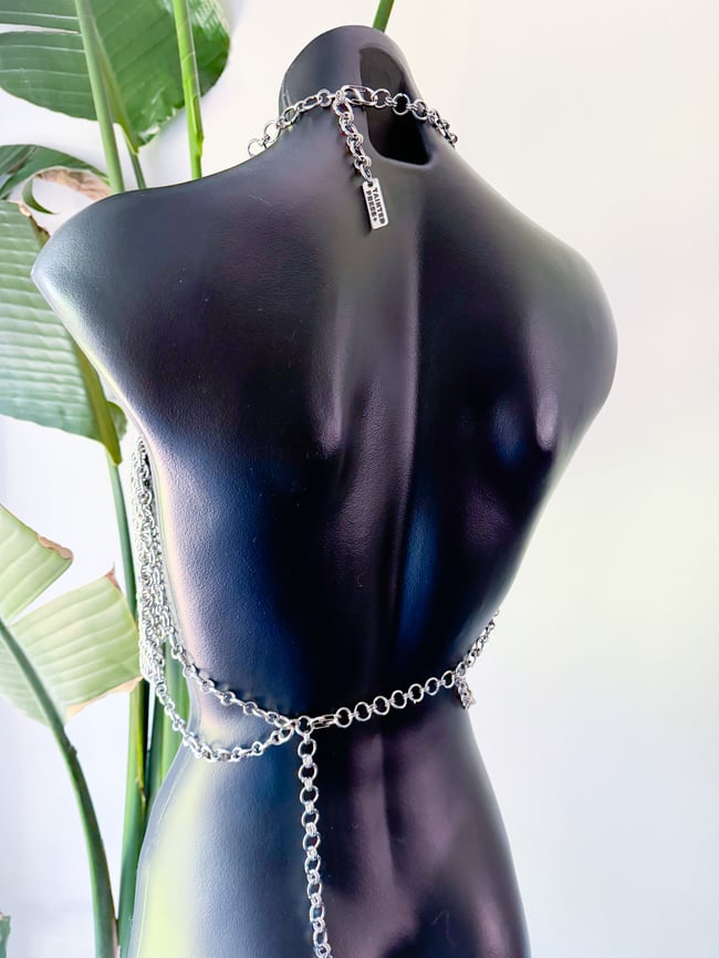 Dark Web Chainmail Halter