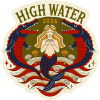 Unofficial High Water Fest 2026 Sticker