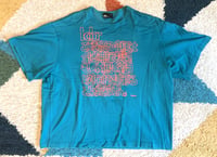 Image 1 of Kolor sacai 2021ss graphic print avant garde t-shirt, size 2 (M/L)