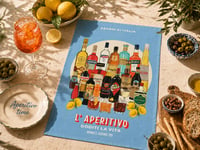 Image 1 of Aperitivo Time – Italian Tea Towel