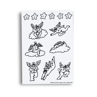 Angel and Star Sticker Sheet