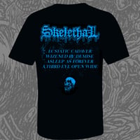 Image 2 of FATAL ABSTRACTION Blue logo T-shirt