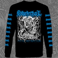 Image 1 of FATAL ABSTRACTION Blue logo - Longsleeves