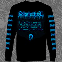 Image 2 of FATAL ABSTRACTION Blue logo - Longsleeves