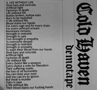 Image 4 of COLD HAVEN - Demotape [DISTRO1]