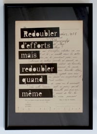 Redoubler d'efforts RÉSERVÉ