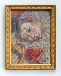 Image 2 of YOUR HEART’S A MESS (framed) 15x20 cm