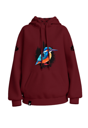 Image of Eisvogel Outdoor Hoodie – Premium Fishing Hoodie „The King 2.0“