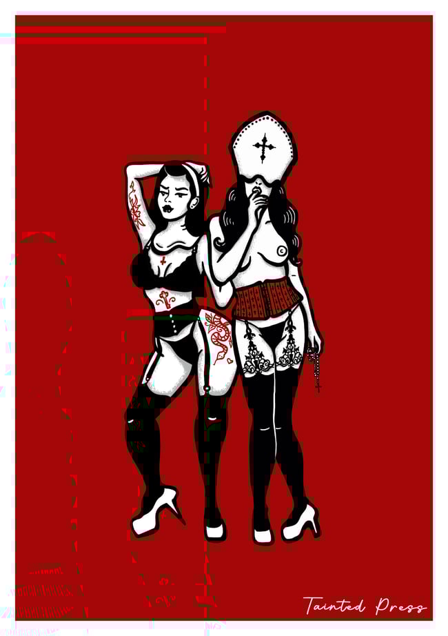 Altar Girls - A5 Art Print Set