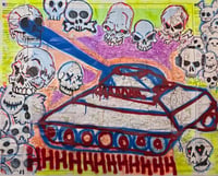 Image 1 of MY TANK IS BIGGER THAN YOURS — original artwork — collaboration with Blasterartz and Marc Craig