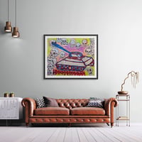 Image 2 of MY TANK IS BIGGER THAN YOURS — original artwork — collaboration with Blasterartz and Marc Craig