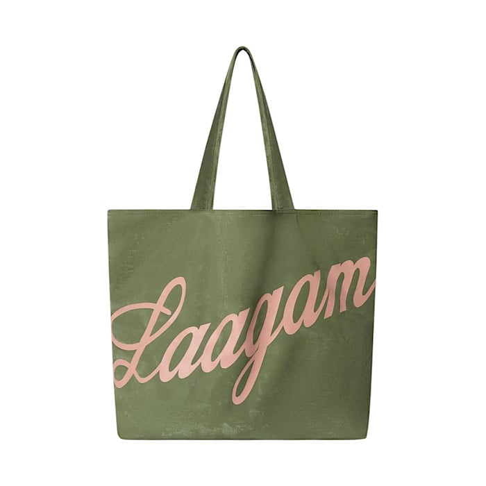 Image of LAAGAM PARADISE KHAKI SHOPPER BAG