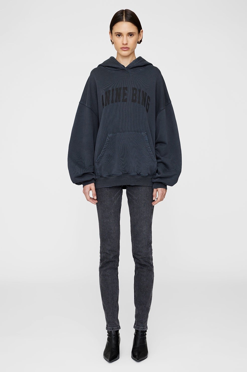 Image of ANINE BING HARVEY OVERSIZED HOODIE