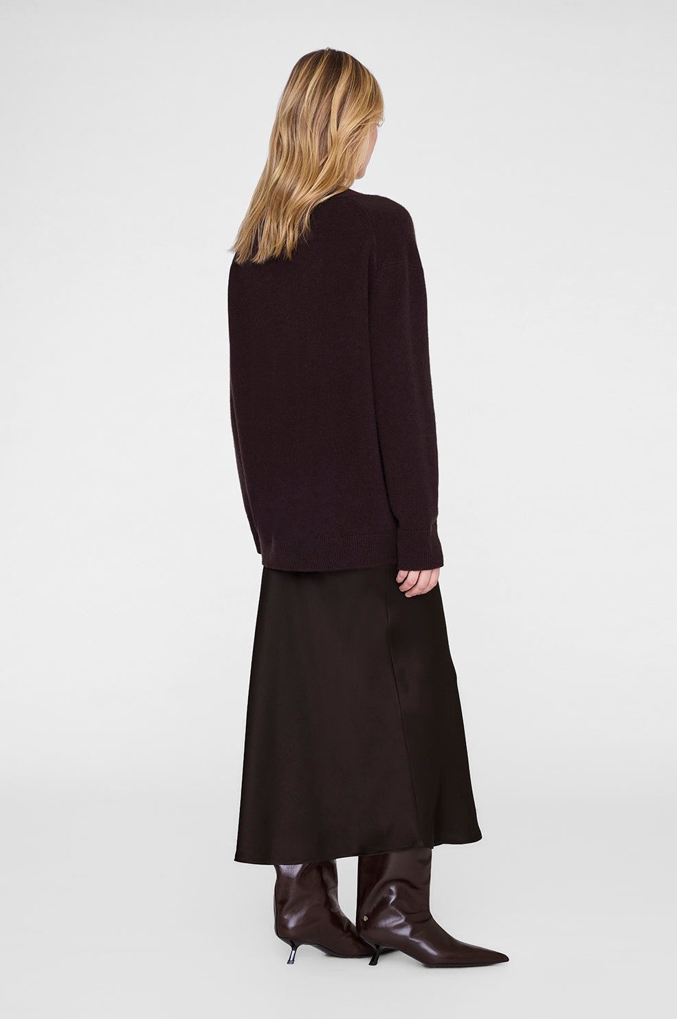 Image of ANINE BING BAR SILK SKIRT