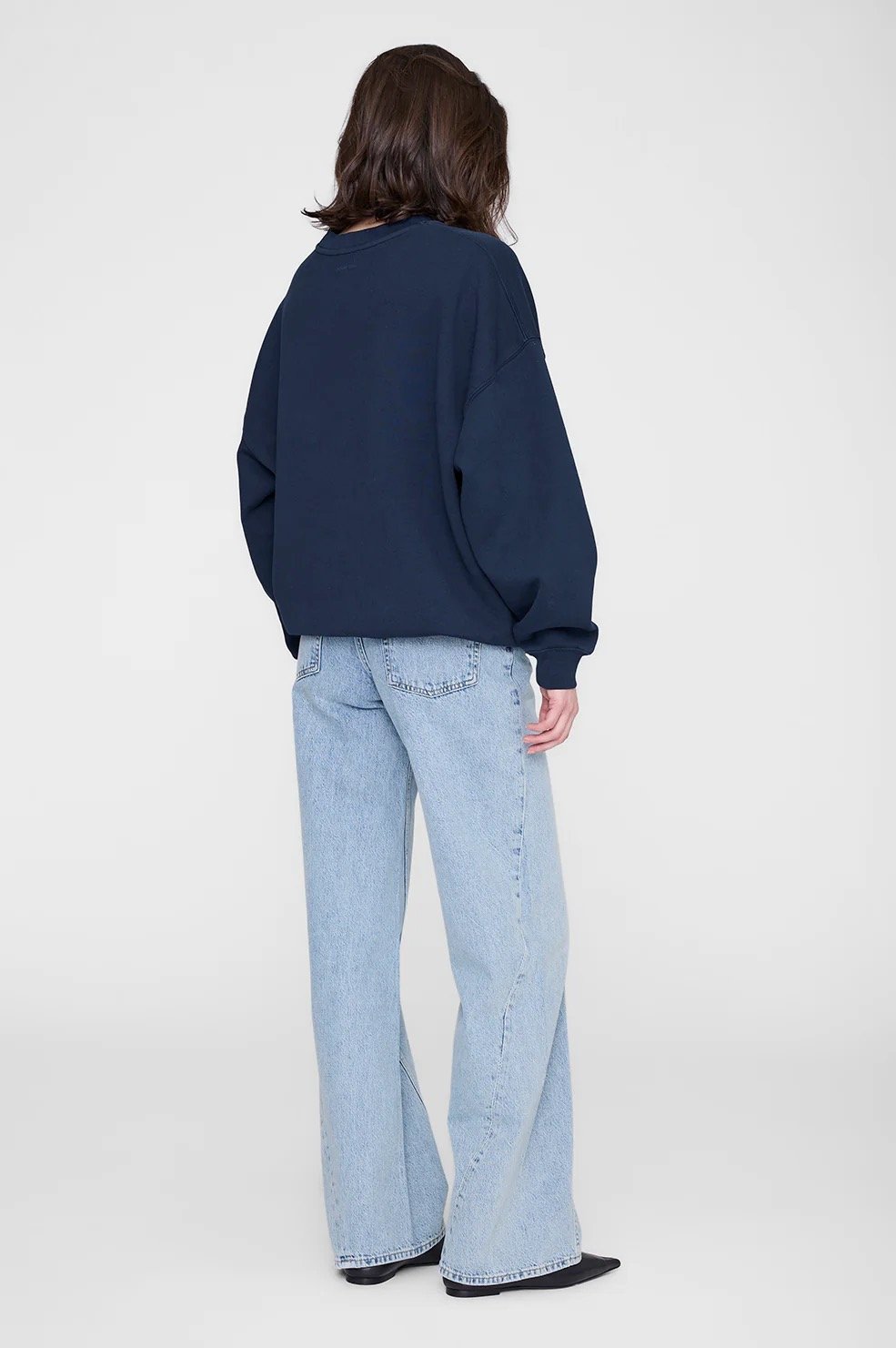 Image of ANINE BING MIKLES SWEATSHIRT COLLEGIATE