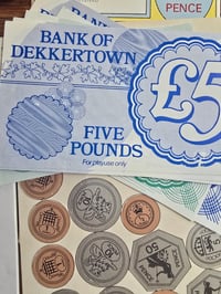 Image 4 of Vintage Children's Post Office Paper Play Set