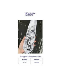Image 3 of Magpie's Notebook Tie