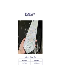Image 3 of Minty Cat Tie