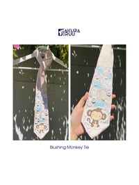 Image 1 of Blushing Monkey Tie