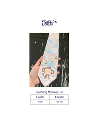 Image 3 of Blushing Monkey Tie