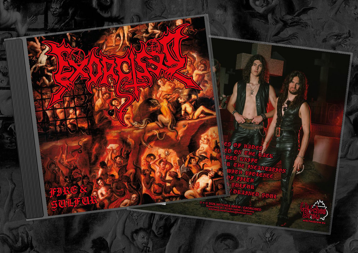 EXORCISED - Fire & Sulfur CD | Stormspell Records Store