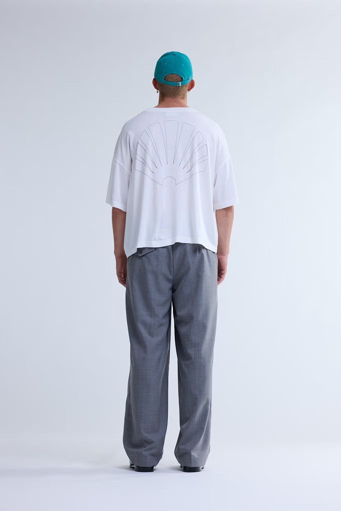 Image of NEW AMSTERDAM SURF ASSOCIATION BIG LOGO TEE WASHED WHITE