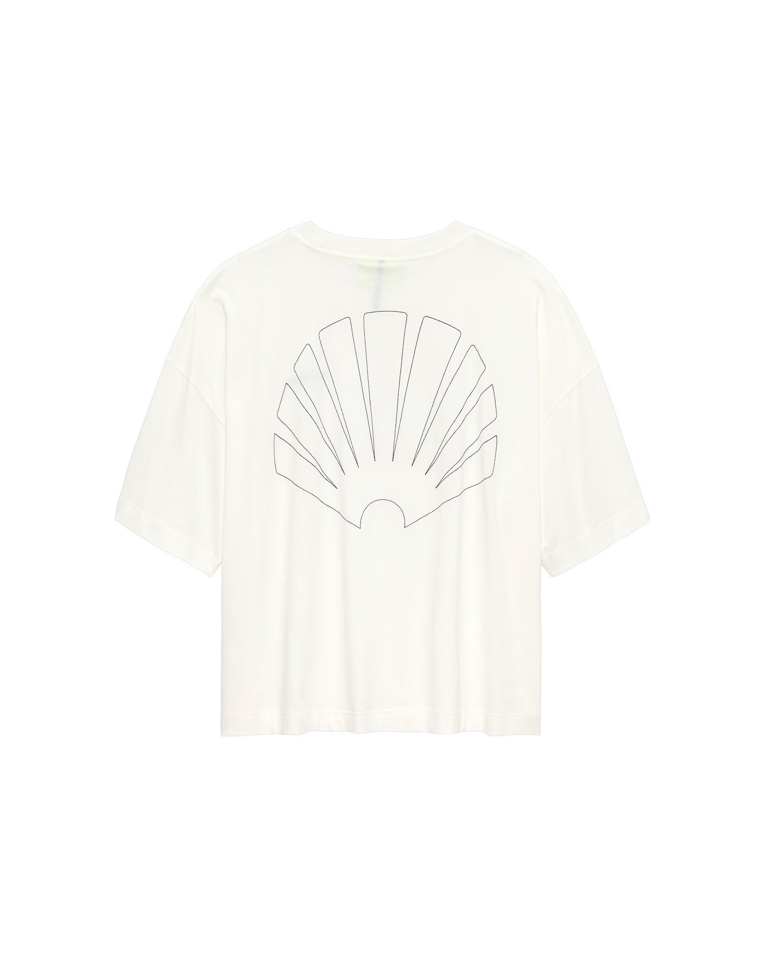 Image of NEW AMSTERDAM SURF ASSOCIATION BIG LOGO TEE WASHED WHITE