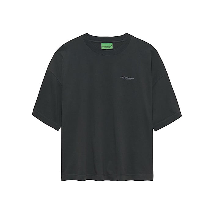 Image of NEW AMSTERDAM SURF ASSOCIATION BIG LOGO TEE ANTRACITE