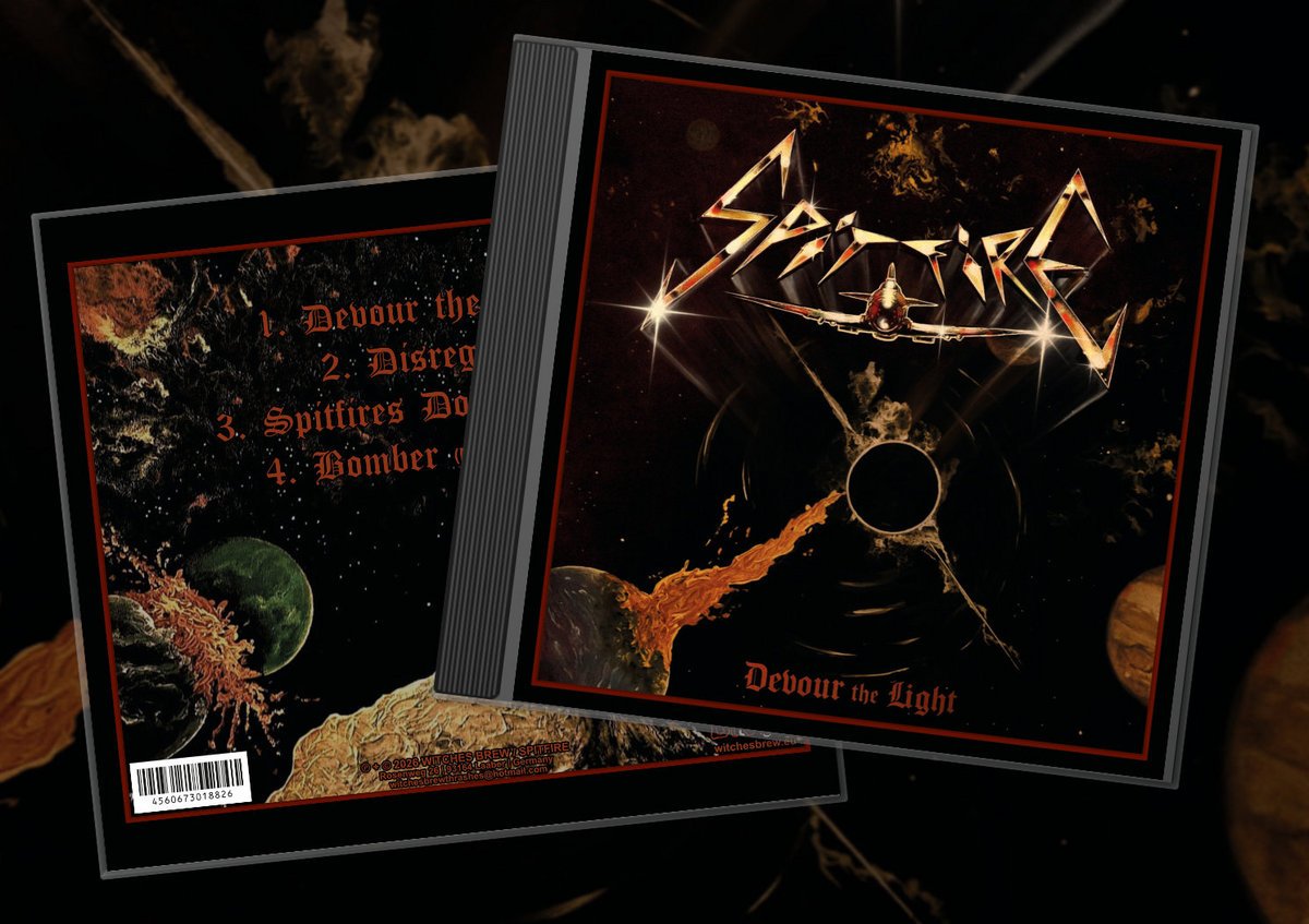SPITFIRE - Devour the Light EP CD | Stormspell Records Store