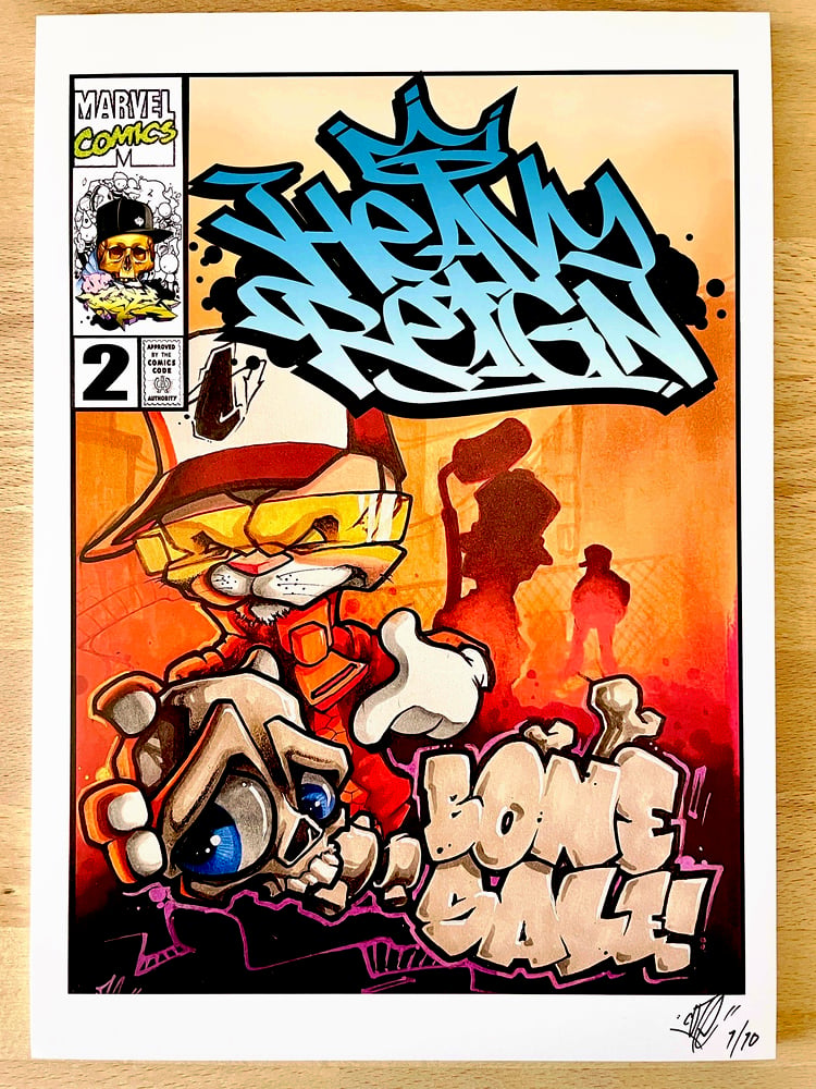 Image of Bone Sale art print 