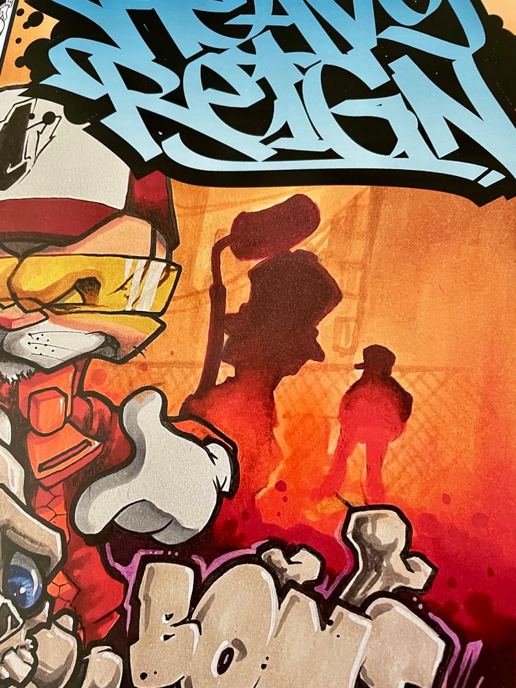 Image of Bone Sale art print 