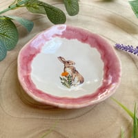 Image 2 of Rabbit Handmade Ceramic Dish