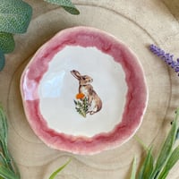 Image 1 of Rabbit Handmade Ceramic Dish